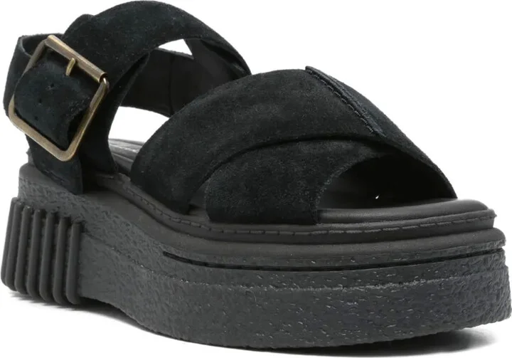 50mm Evamar buckle-fastening platform sandals - Image 2