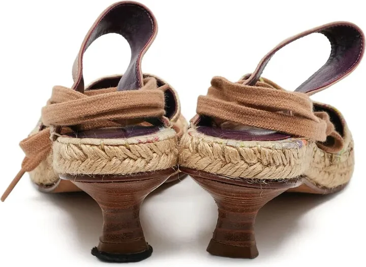 50mm Floral-Print Espadrilles - Image 4