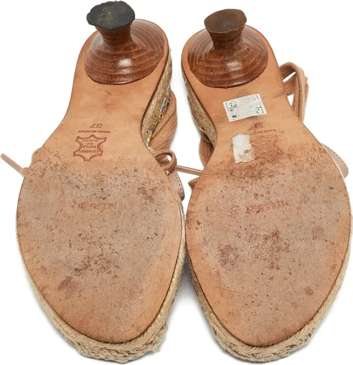 50mm Floral-Print Espadrilles - Image 5
