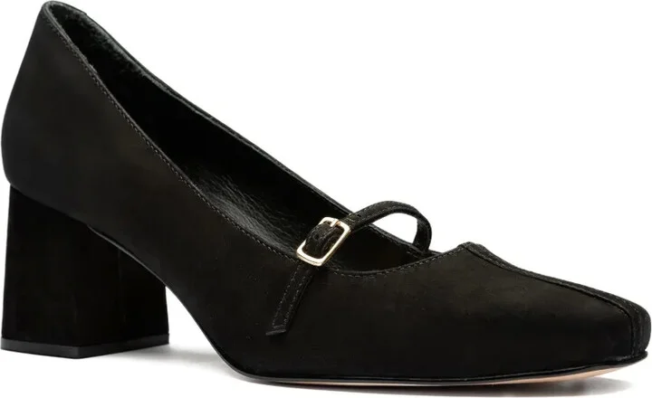 50mm Fred Baier block-heel pumps - Image 2