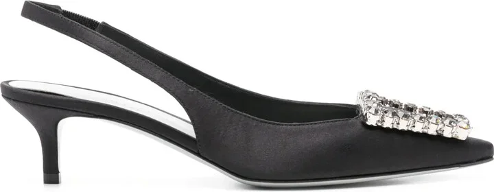 50mm Futura slingback pumps
