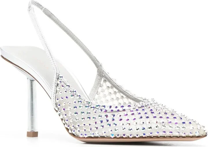 50mm Gilda crystal-embellished pumps - Image 2