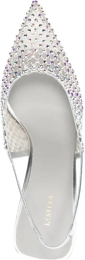 50mm Gilda crystal-embellished pumps - Image 4