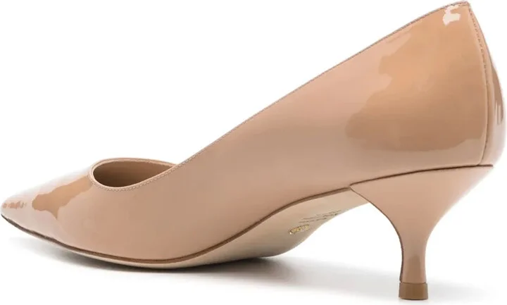 50mm Kitten leather pumps - Image 3