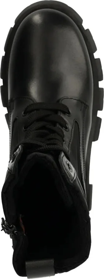 50mm Lace-Up Lug Sole Boots - Image 3