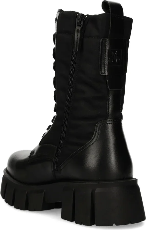 50mm Lace-Up Lug Sole Boots - Image 4