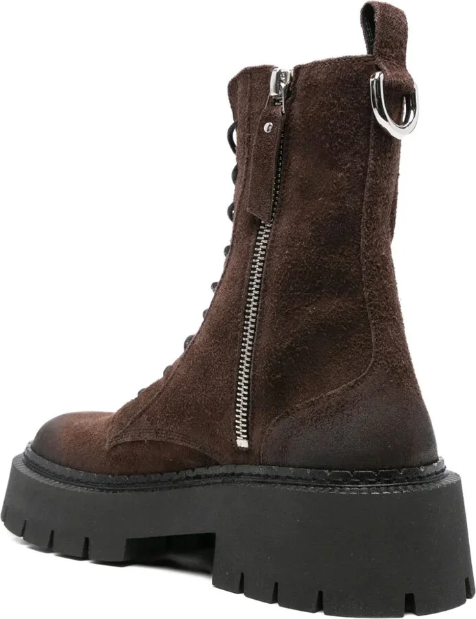 50mm Lace-Up Platform Boots - Image 3
