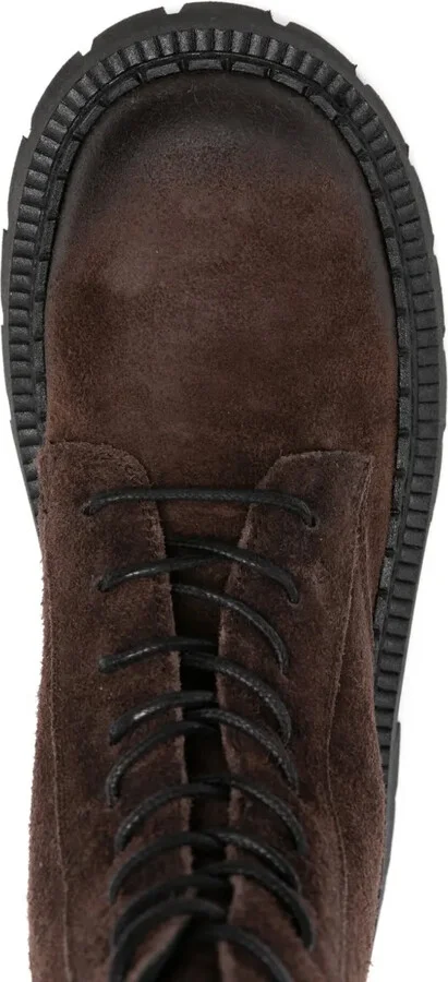 50mm Lace-Up Platform Boots - Image 4