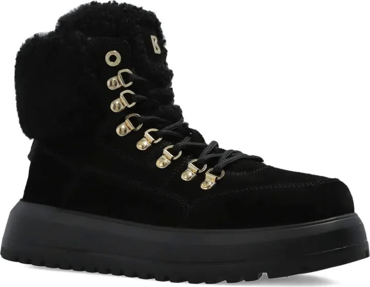 50mm Lace-Up Trim-Detail Boots - Image 2