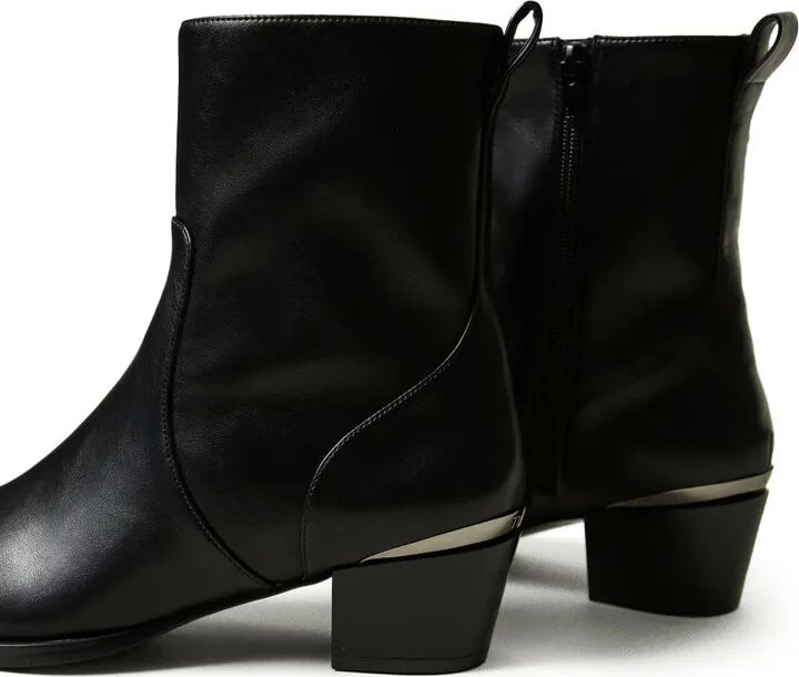 50mm Laminated-Panel Cowboy Boots - Image 2