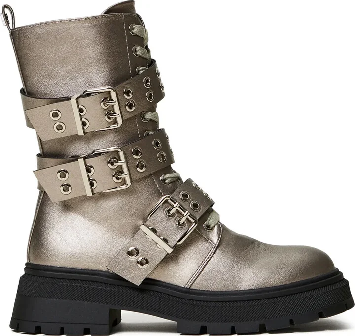 50mm Laminated Strap Boots