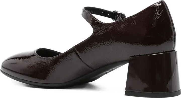 50mm Leather Almond Pumps - Image 3