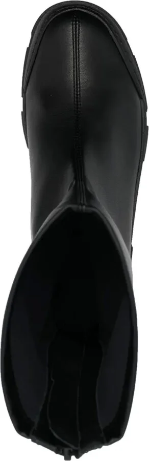 50mm Leather Ankle Boots - Image 4