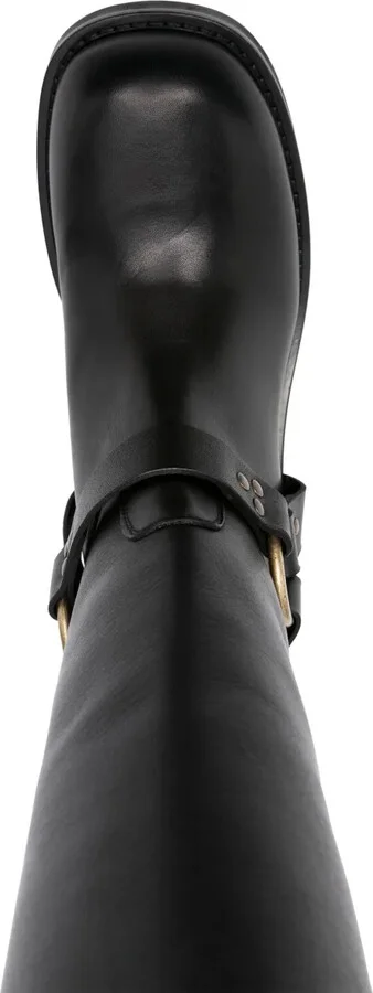 50mm Leather Boots - Image 4