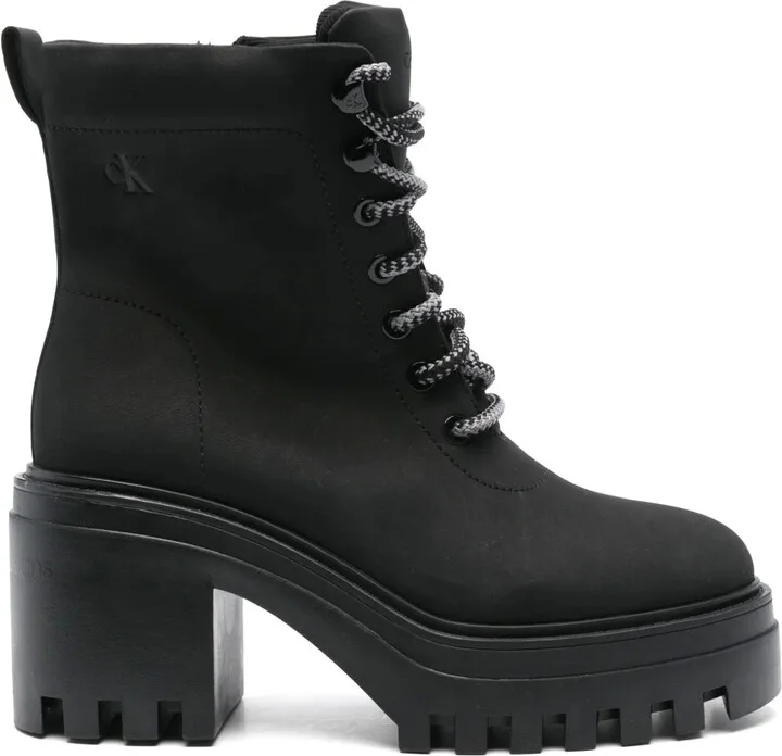 50mm Leather Boots
