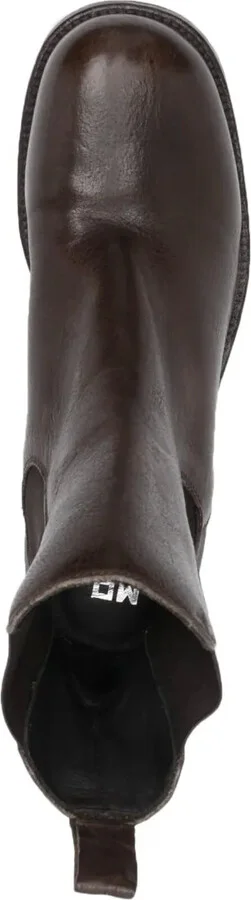 50mm leather Chelsea boots - Image 4