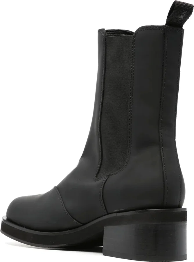 50mm Leather Chelsea Boots - Image 3