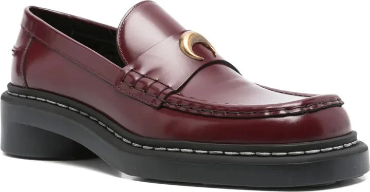 50mm Leather Loafers - Image 2
