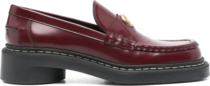 50mm Leather Loafers