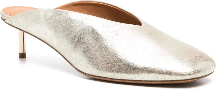 50mm Leather Mules - Image 2