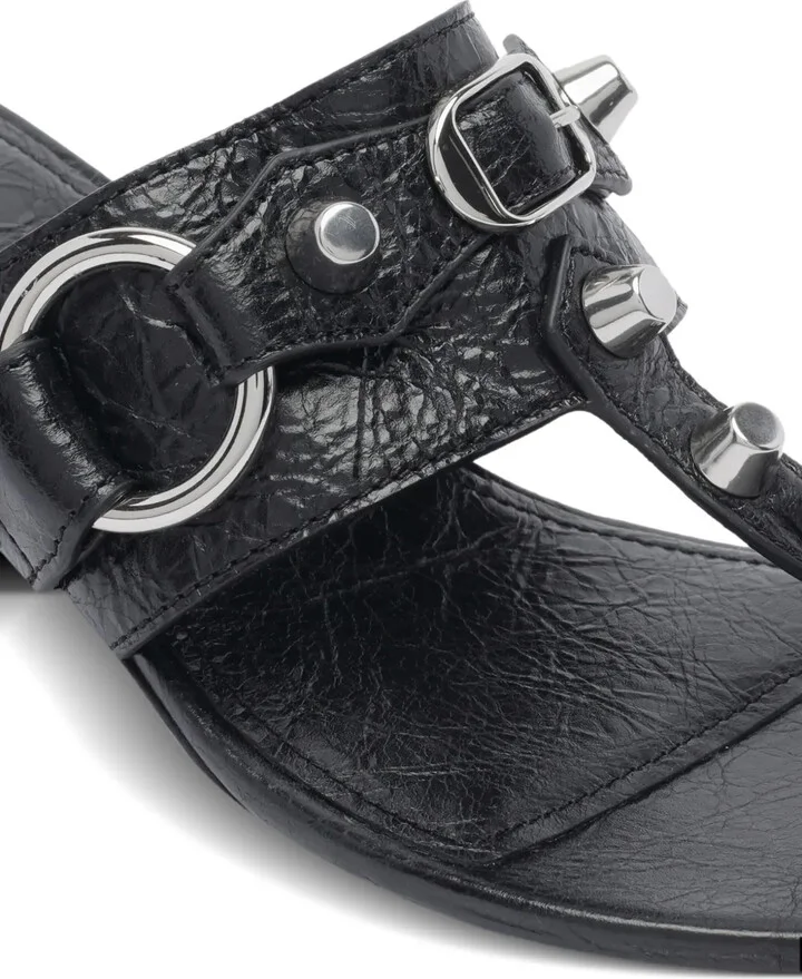 50mm Leather Mules - Image 4