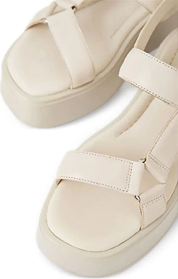 50mm Leather Platform Sandals - Image 3