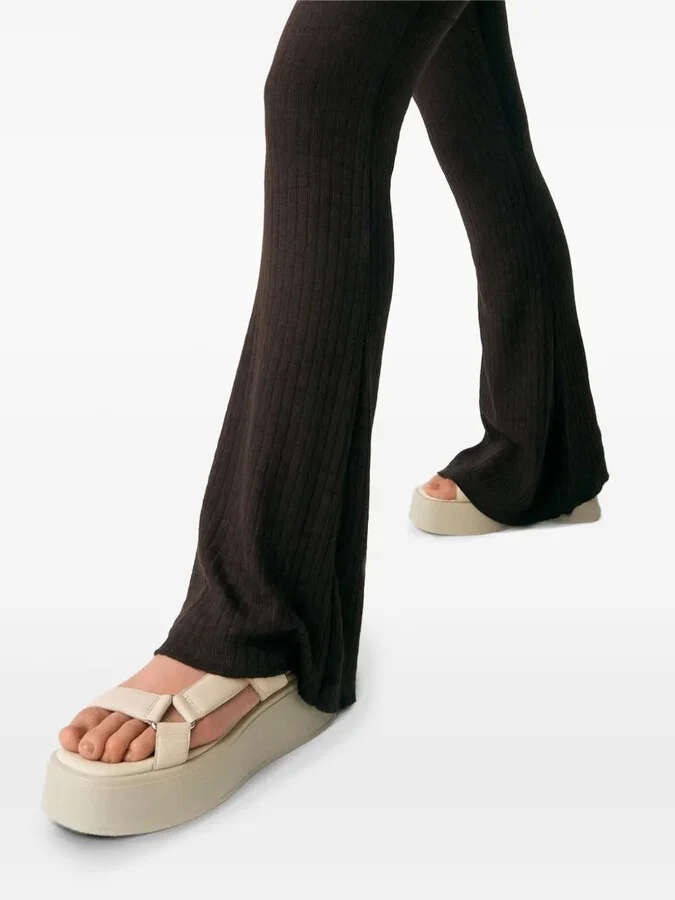 50mm Leather Platform Sandals - Image 4