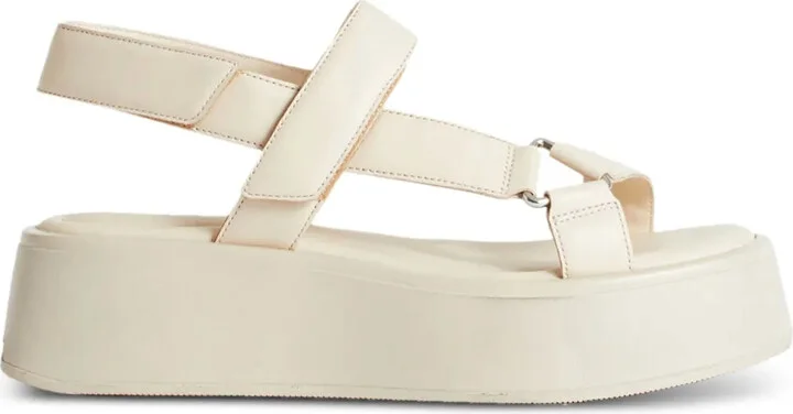 50mm Leather Platform Sandals
