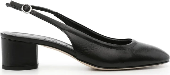 50mm Leather Pumps