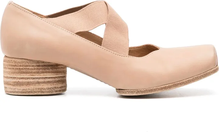 50mm Leather Pumps