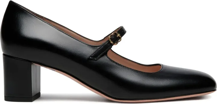 50mm Leather Pumps