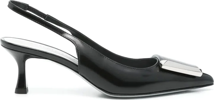 50mm Leather Pumps