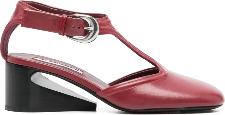 50mm Leather Pumps