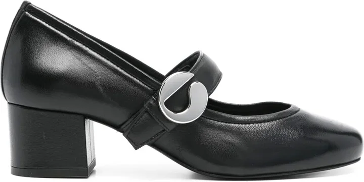 50mm Leather Pumps