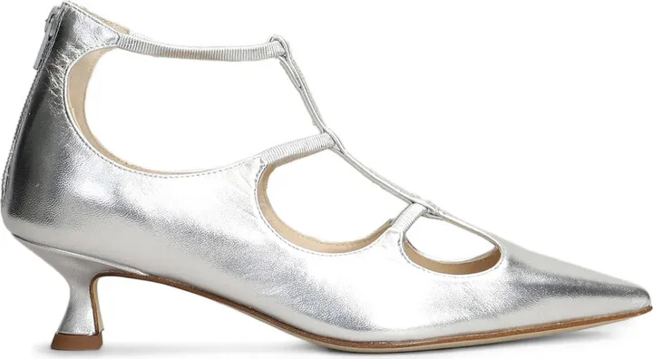 50mm Leather Pumps