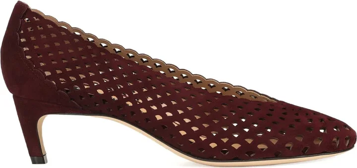 50mm Leather Pumps
