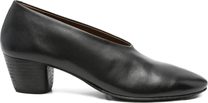50mm Leather Pumps