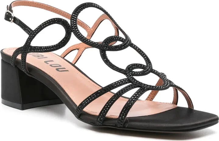 50mm Leather Sandals - Image 2