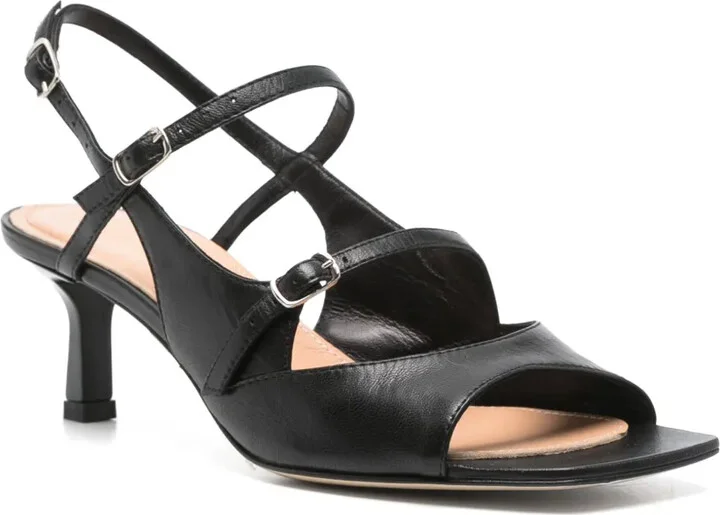 50mm Leather Sandals - Image 2
