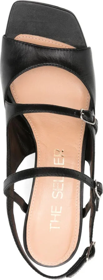 50mm Leather Sandals - Image 4