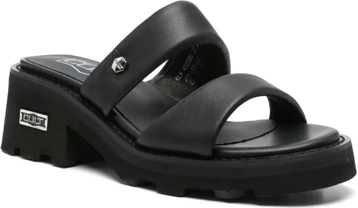 50mm Leather Sandals - Image 2