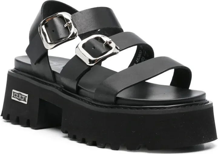 50mm Leather Sandals - Image 2