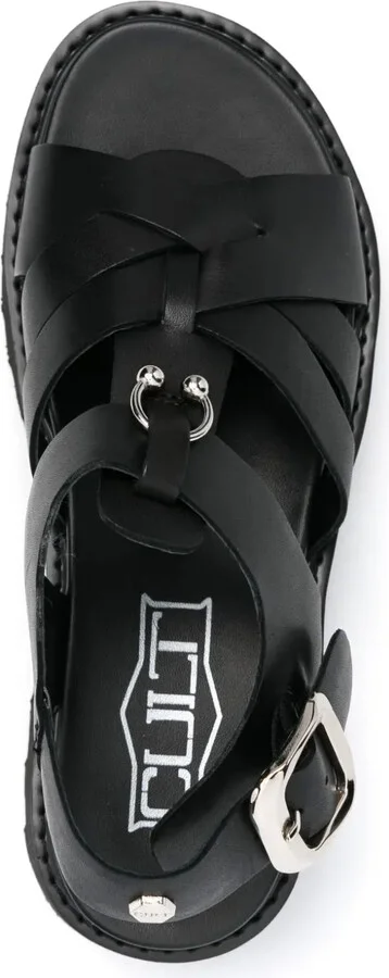 50mm Leather Sandals - Image 4
