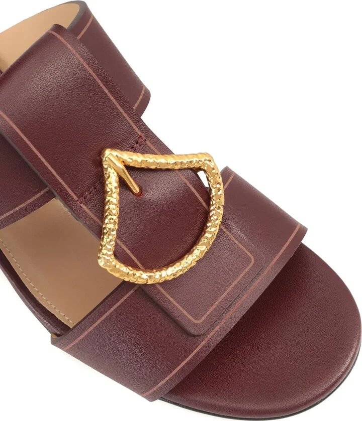 50mm Leather Sandals - Image 5