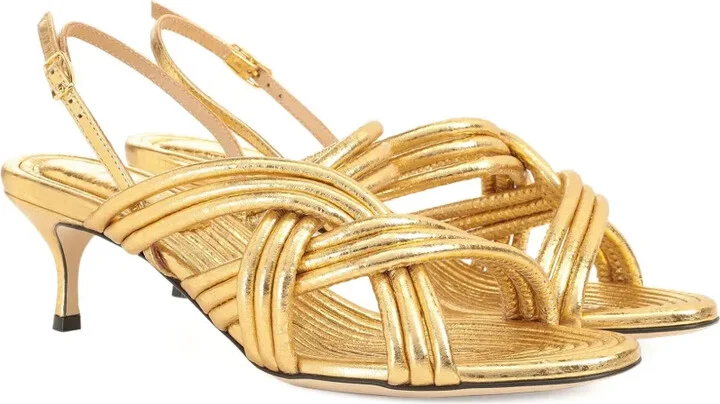 50mm Leather Sandals - Image 2