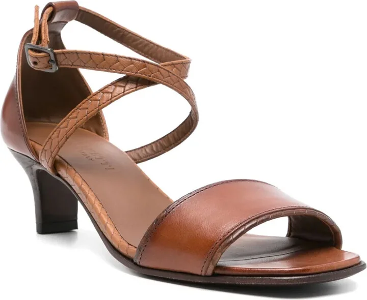 50mm Leather Sandals - Image 2