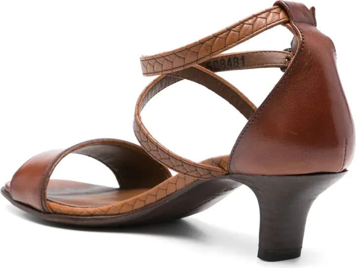 50mm Leather Sandals - Image 3