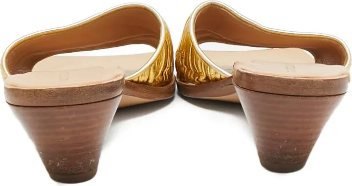 50mm Leather Sandals - Image 4