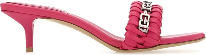 50mm Leather Sandals