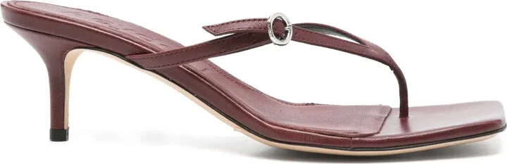 50mm Leather Sandals